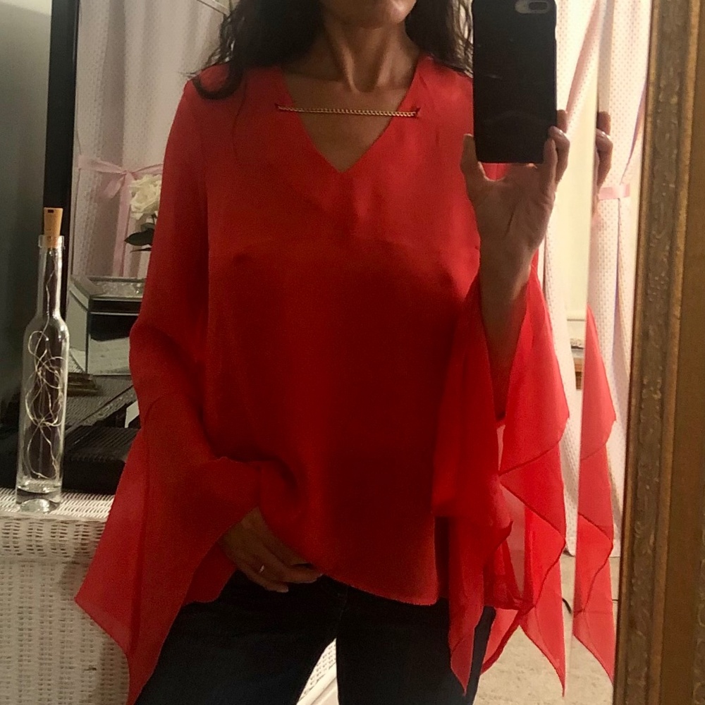 Venus long sleeve flare sleeves blouse - Picture 5 of 6